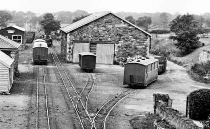 Dinas Goods shed in 1934