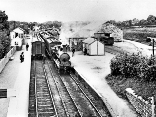 A busy scene at Dinas Junction