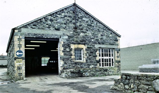 Northern face of the Goods shed